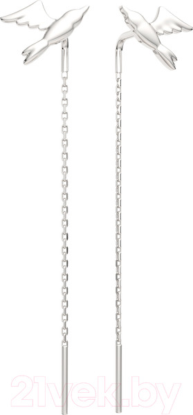 Изображение товара Серьги из серебра ZORKA 0300462