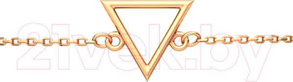 Изображение товара Браслет из розового золота ZORKA 650032.14K.R (19см)