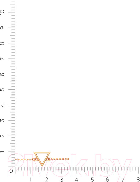 Изображение товара Браслет из розового золота ZORKA 650032.14K.R (19см)