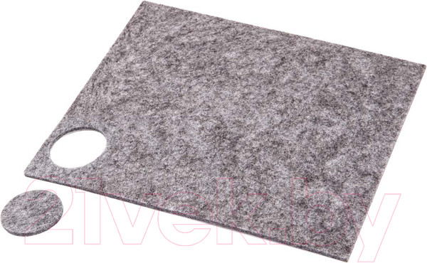 Изображение товара Протектор для мебели AKS Фетровая d25 1 лист 36шт (серый)