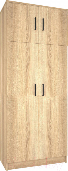 Изображение товара Шкаф МДК ПРШ1 2-х створчатый 800x380x2020 (дуб сонома)