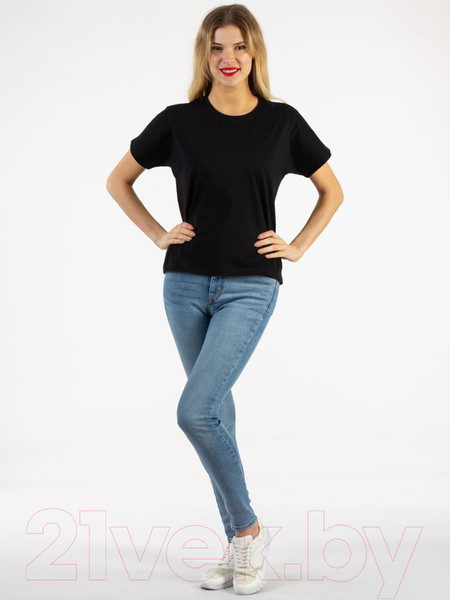 Изображение товара Футболка Isee YF39451 (р.44, черный)