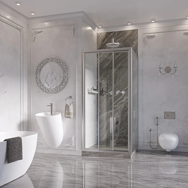 Изображение товара Душевой уголок Ambassador Forsa 100x100x195 / 17021101NX-100NX