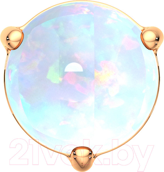 Изображение товара Моносерьга из розового золота ZORKA 310625S.14K.R (с опалом)