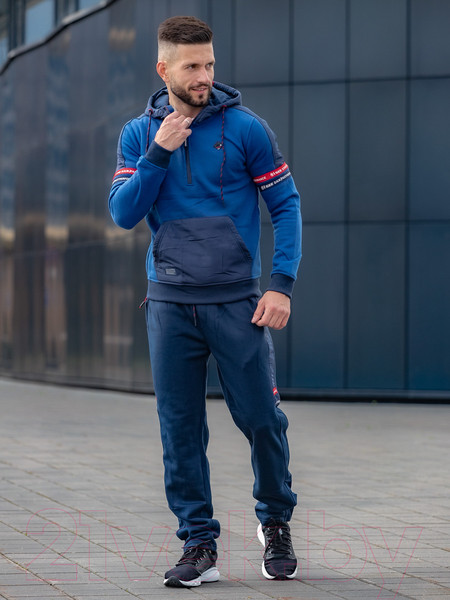 Изображение товара Спортивный костюм Isee SW55499 (р.52, темно-синий/синий)