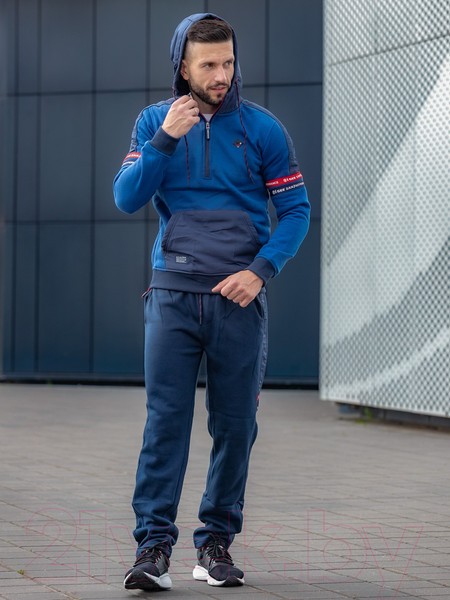 Изображение товара Спортивный костюм Isee SW55499 (р.52, темно-синий/синий)