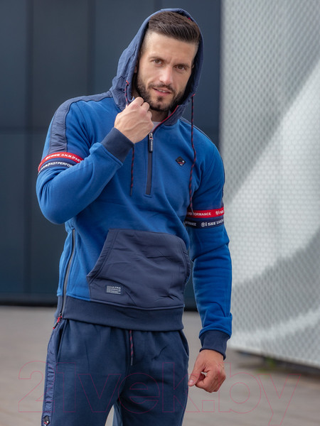 Изображение товара Спортивный костюм Isee SW55499 (р.52, темно-синий/синий)