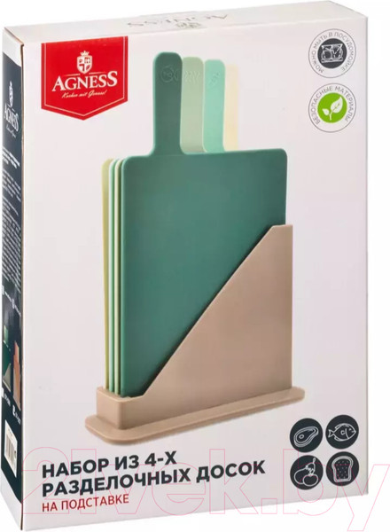 Изображение товара Набор разделочных досок Agness 671-506