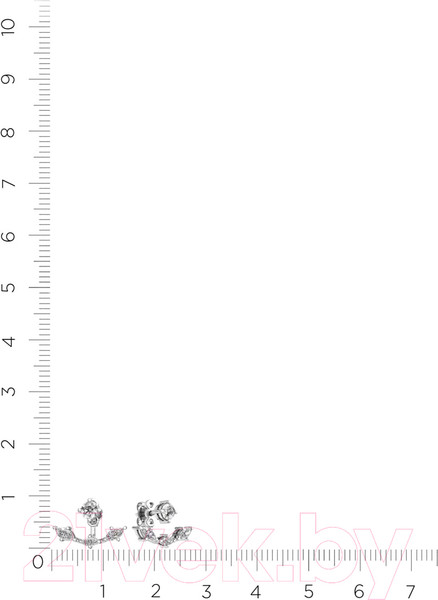 Изображение товара Серьги из серебра ZORKA 0310370 (c фианитами)