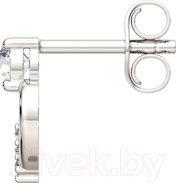 Изображение товара Серьги из серебра ZORKA 0310577 (с фианитами)