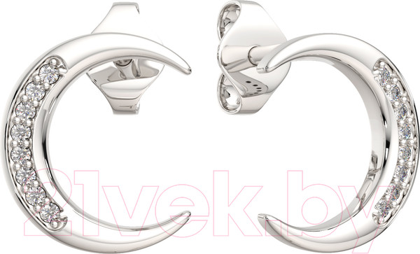 Изображение товара Серьги из серебра ZORKA 0310589 (с фианитами)