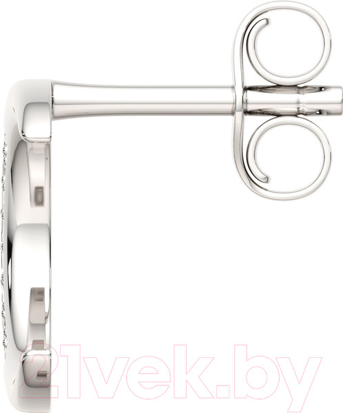 Изображение товара Серьги из серебра ZORKA 0310589 (с фианитами)