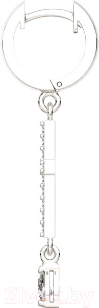 Изображение товара Серьги из серебра ZORKA 0310646 (с фианитами)