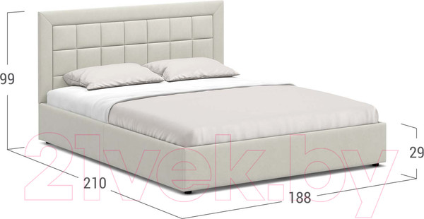 Изображение товара Двуспальная кровать Moon Family 1251 / К004611