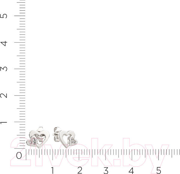 Изображение товара Серьги из серебра ZORKA 0310716.ZZ (с фианитами)