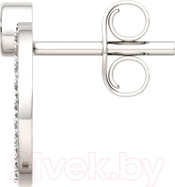 Изображение товара Серьги из серебра ZORKA 0310739.ZZ (с фианитами)