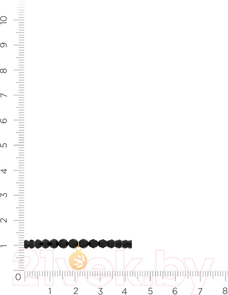 Изображение товара Браслет из розового золота ZORKA 660043.14K.R.01 (18см)