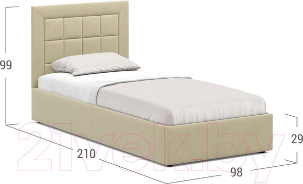 Изображение товара Односпальная кровать Moon Family 1251 / К004544