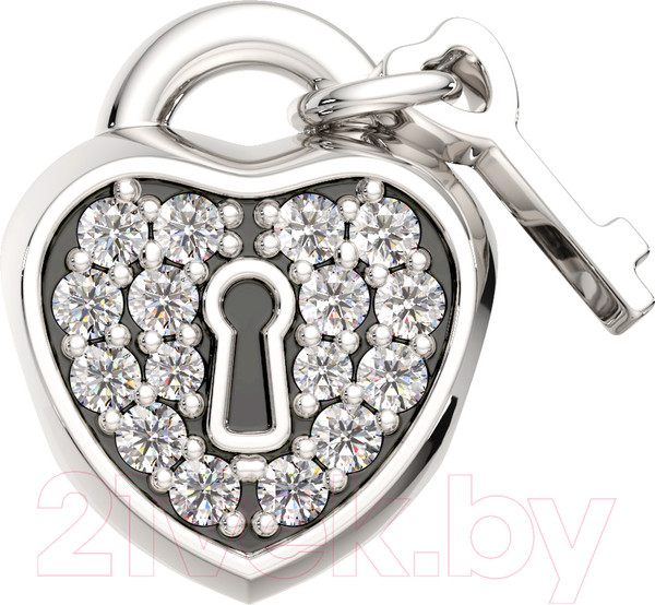 Изображение товара Шарм из серебра ZORKA 0440091 (с фианитами)