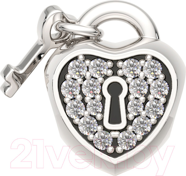 Изображение товара Шарм из серебра ZORKA 0440091 (с фианитами)