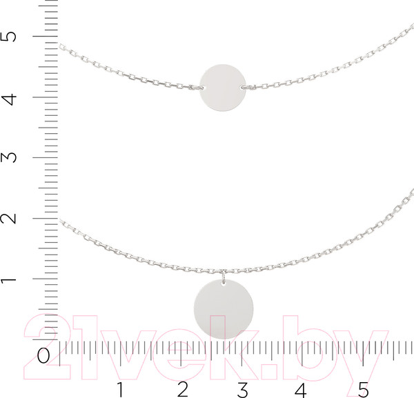 Изображение товара Колье из серебра ZORKA 0540236 (40см)