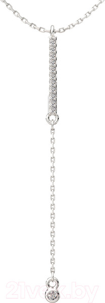 Изображение товара Колье из серебра ZORKA 0550019 (45см, с фианитами)