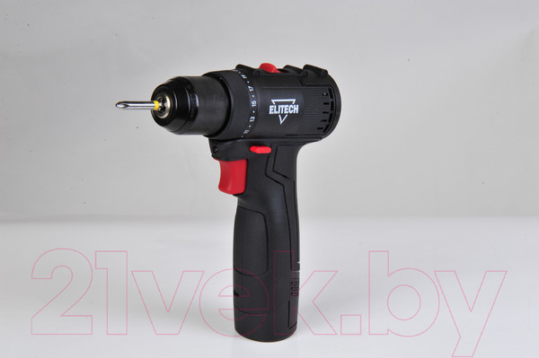 Изображение товара Аккумуляторная дрель-шуруповерт Elitech ДА 10.8БЛ2 204842