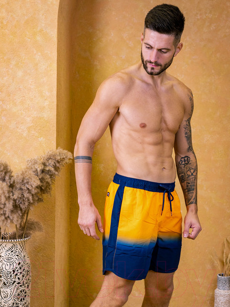 Изображение товара Шорты Isee JY41067 (р.48, синий/желтый)