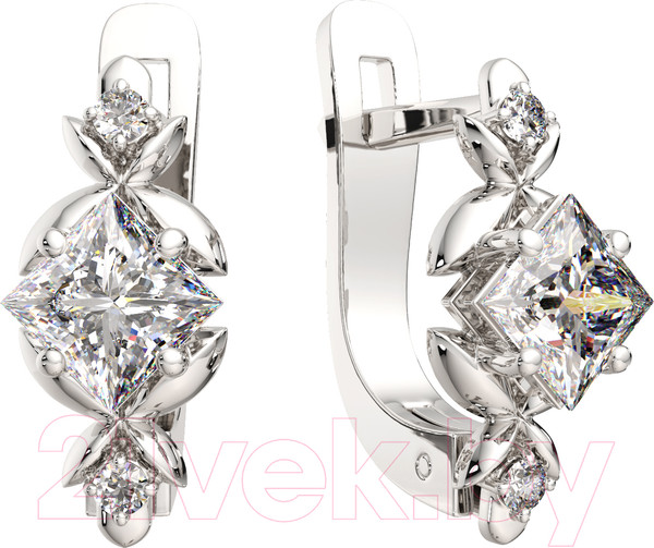 Изображение товара Серьги из серебра ZORKA 0310115 (с фианитами)