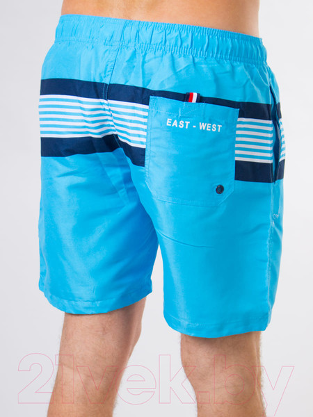 Изображение товара Шорты Isee JF49691 (р.50, голубой/синий/белый)