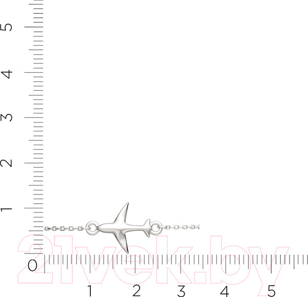 Изображение товара Браслет из серебра ZORKA 0650062 (18см)