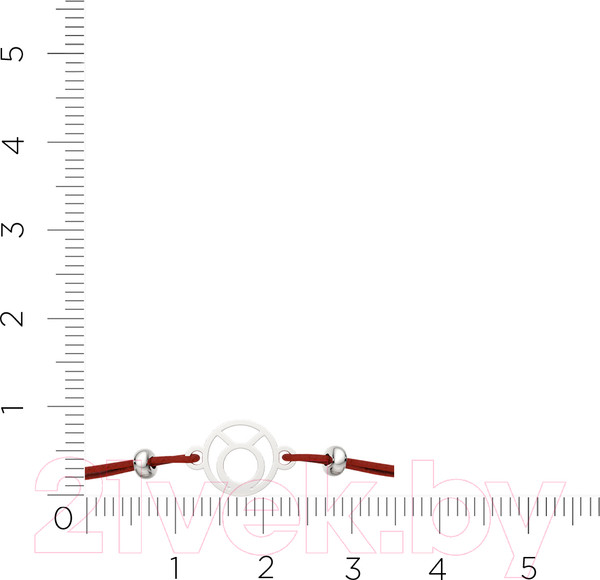 Изображение товара Браслет из серебра ZORKA 0660027.02.ZZ (18см)