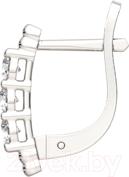 Изображение товара Серьги из серебра ZORKA 0310151 (с фианитами)