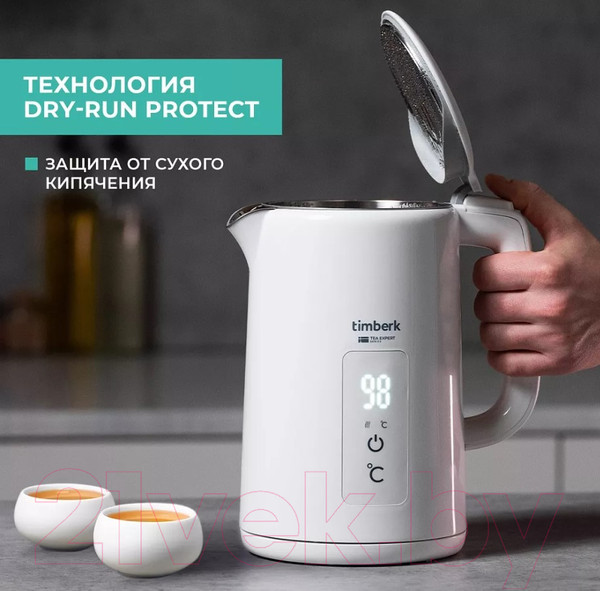 Изображение товара Электрочайник Timberk T-EK21S02 (белый)