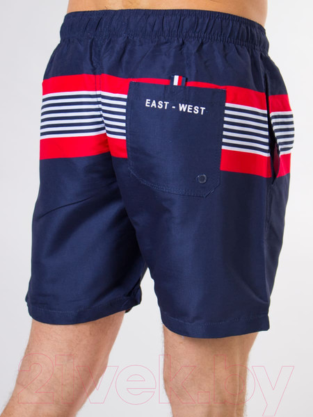 Изображение товара Шорты Isee JF49691 (р.52, синий/красный/белый)