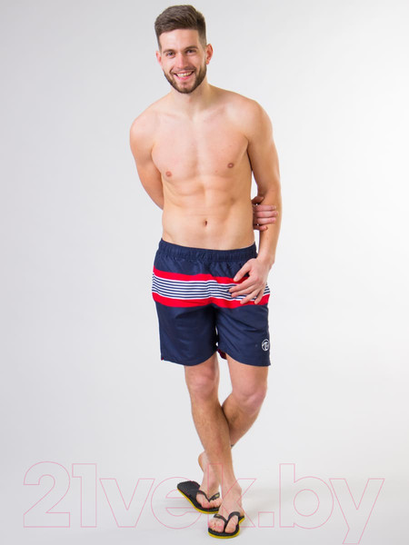 Изображение товара Шорты Isee JF49691 (р.52, синий/красный/белый)