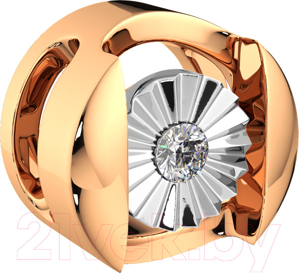 Изображение товара Подвеска из комбинированного золота ZORKA 4D00212.14K.B.ZZ (с бриллиантом)