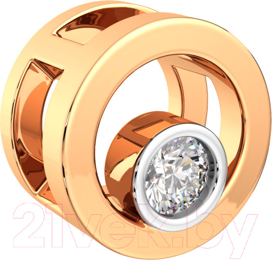 Изображение товара Подвеска из розового золота ZORKA 4D0063.14K.R (с бриллиантом)