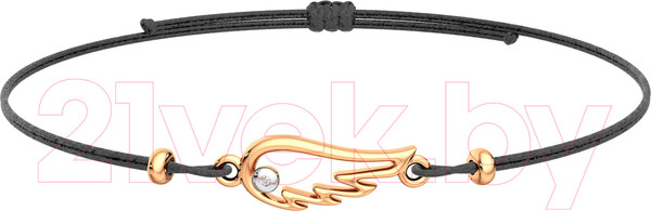 Изображение товара Браслет из розового золота ZORKA 6D0011.14K.R.01 (18см, с бриллиантом)