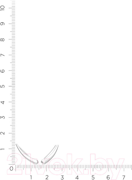 Изображение товара Серьги из серебра ZORKA 0300113