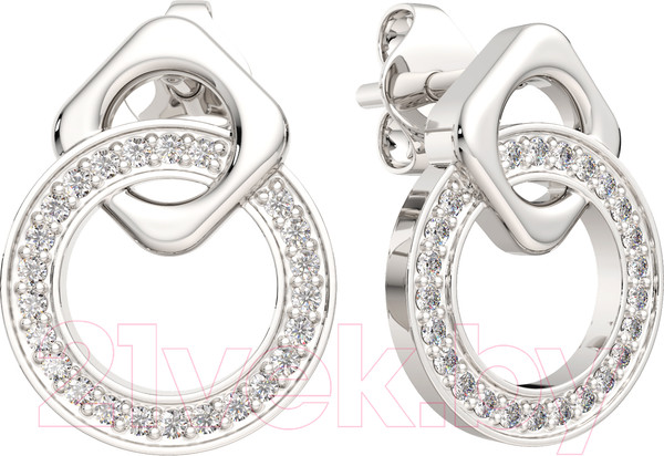 Изображение товара Серьги из серебра ZORKA 0310799.ZZ (с фианитами)