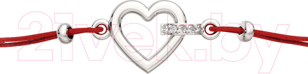 Изображение товара Браслет из серебра ZORKA 0670030.02 (18см, c фианитами)