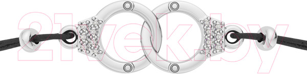 Изображение товара Браслет из серебра ZORKA 0670031.01 (18см, c фианитами)