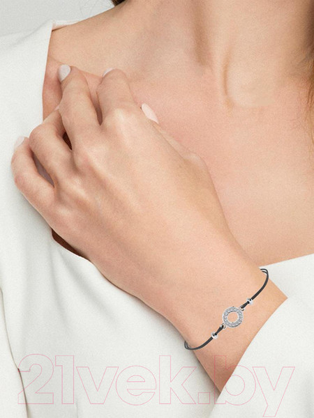 Изображение товара Браслет из серебра ZORKA 0670032.01 (18см, с фианитами)