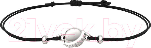 Изображение товара Браслет из серебра ZORKA 0670037.01.ZZ (18см, с фианитами)