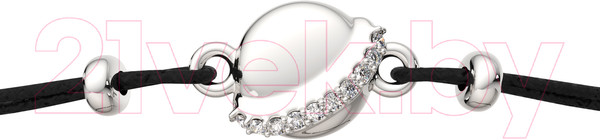 Изображение товара Браслет из серебра ZORKA 0670037.01.ZZ (18см, с фианитами)