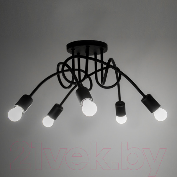 Изображение товара Люстра Элетех Техно 152 НСБ 01-5х60-118 Е27 / 1005253159 (черный)