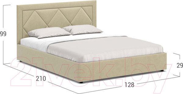 Изображение товара Полуторная кровать Moon Family 1255 / К004455