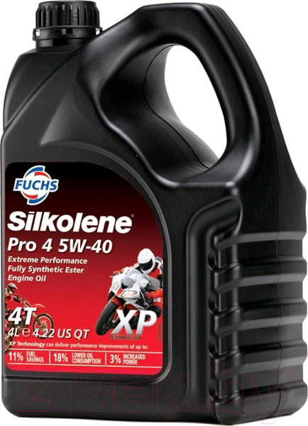 Изображение товара Моторное масло Fuchs Silkolene Pro 4 Plus 5W40 / 601230028 (4л)