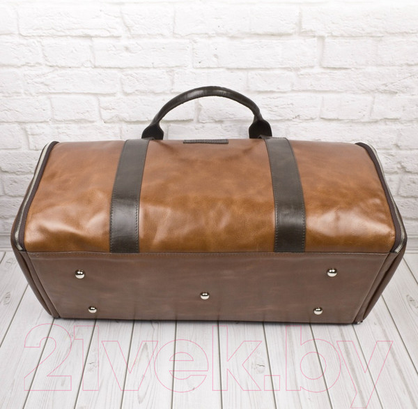 Изображение товара Портплед Carlo Gattini Premium / 4037-03 (коньячный/темно-коричневый)